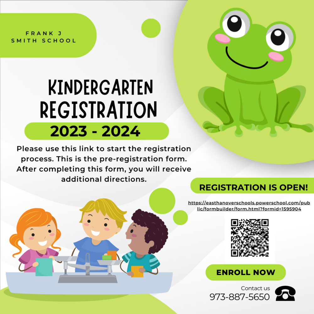 Kindergarten Registration 2023-2024