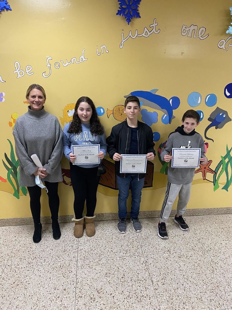 Jan. Students of the Month